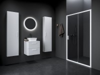 Ravak Blix II NBLDP2 zuhanyajtó, tolóajtóval