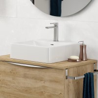 Coycama Nove pultra tehető kerámia mosdó csaplyukkal 60x42 cm