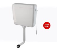 Alcaplast A930-H UNI DUAL műanyag WC tartály