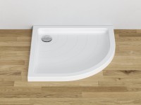 Ravak Ronda LA íves zuhanytálca 90x90 cm