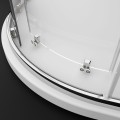 Radaway Premium Pro PDD íves zuhanykabin, dupla tolóajtóval, átlátszó üveggel, Easy Clean b