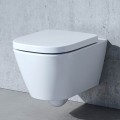 Laufen Meda perem nélküli fali WC + WC tető szett